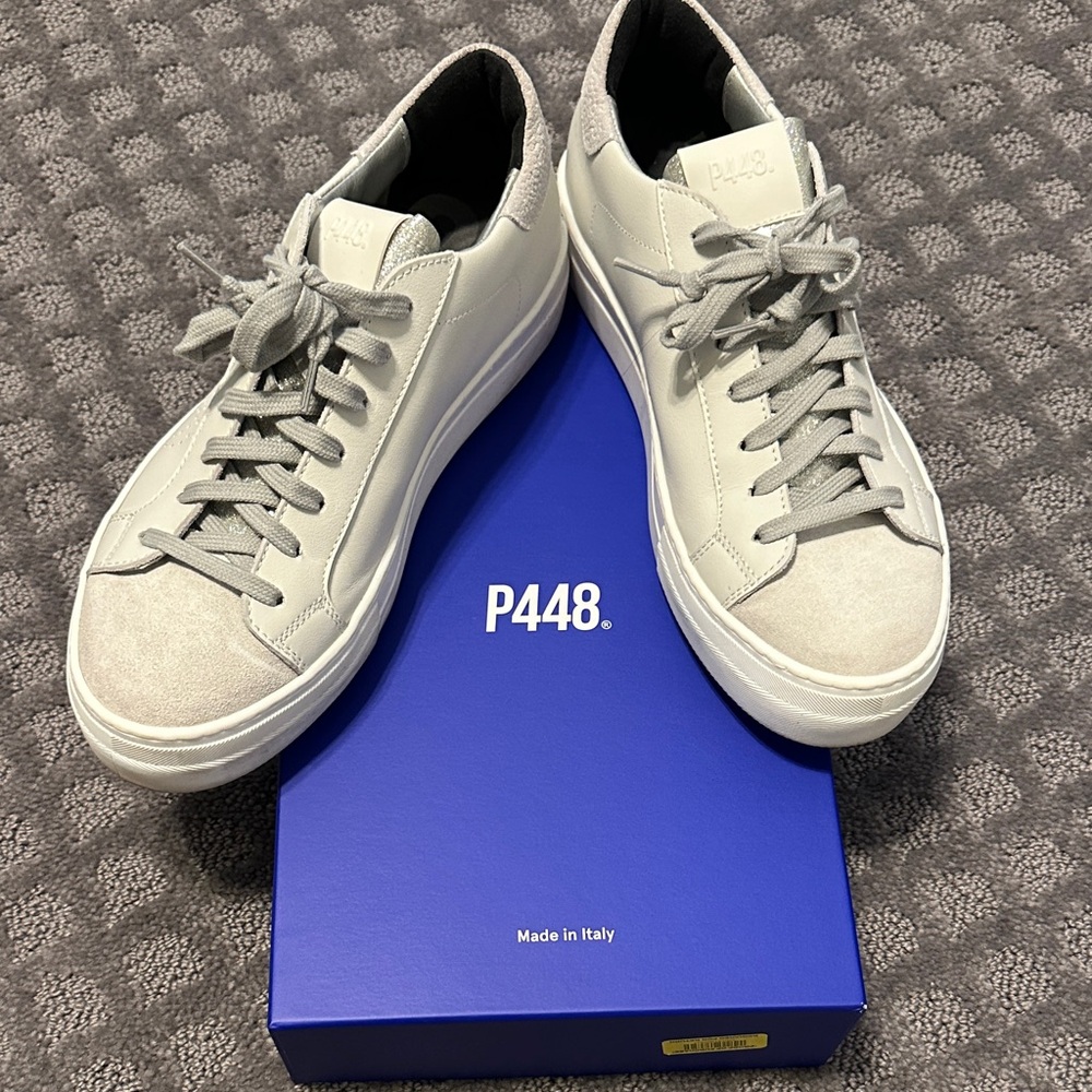 P448 Women's Light Gray Sneakers